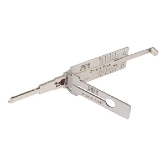 Original Lishi 2-In-1 Pick and Decoder GM39 / PK3 / B102 / B86 / B89